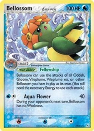Bellossom (Delta Species) 019 [Holon Phantoms]  - Reverse Holofoil