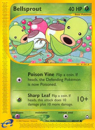 Bellsprout (68) 068 [Aquapolis]