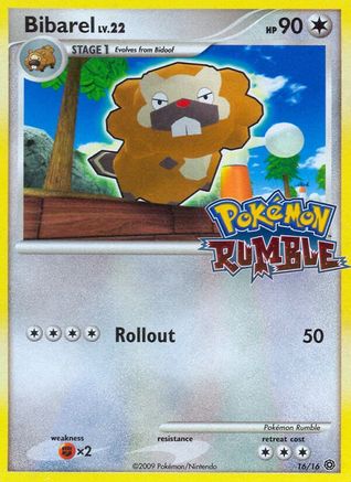 Bibarel 016 [Rumble]