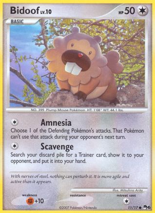 Bidoof 011 [POP Series 6]