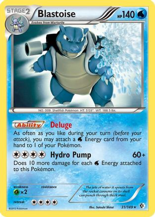 Blastoise 031 [Boundaries Crossed]