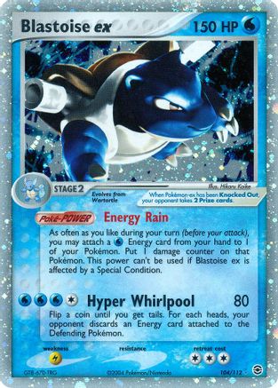 Blastoise ex 104 [FireRed & LeafGreen]
