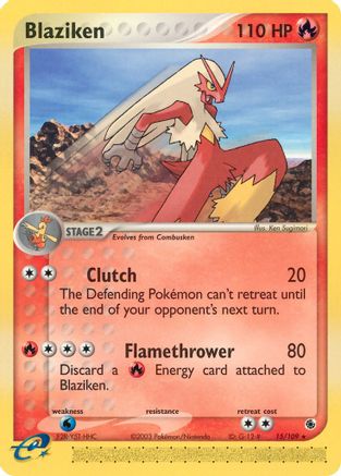 Blaziken 015/109 [Ruby and Sapphire]