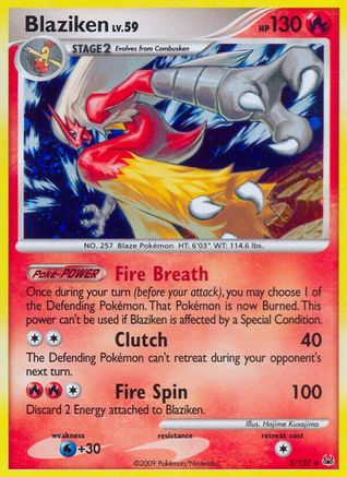 Blaziken 003 [Platinum]  - Holofoil