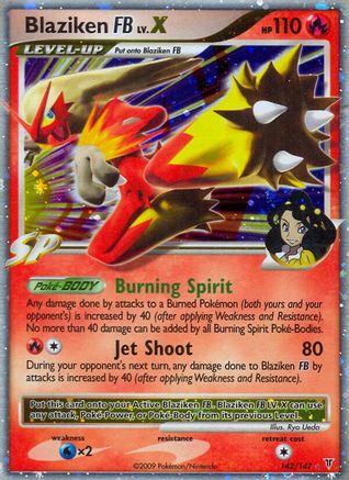 Blaziken FB Lv.X 142 [Supreme Victors]  - Holofoil