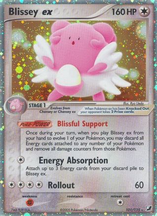 Blissey ex 101 [Unseen Forces]  - Holofoil