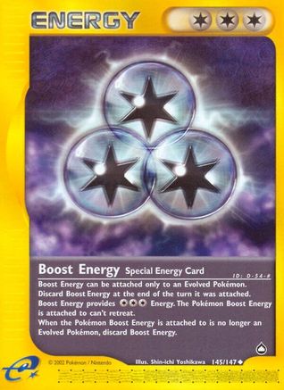 Boost Energy 145  - Reverse Holofoil