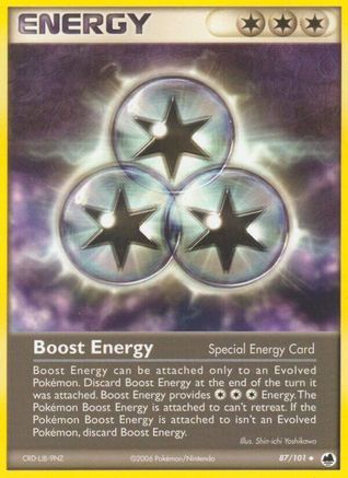 Boost Energy 087 [Dragon Frontiers]  - Reverse Holofoil