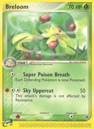 Breloom 033 [Sandstorm]  - Reverse Holofoil