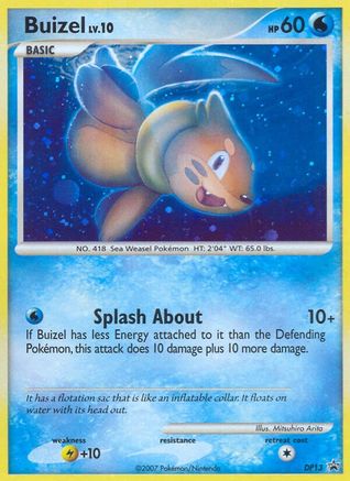 Buizel DP13 [Diamond and Pearl Promos]  - Holofoil