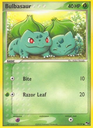 Bulbasaur 012/17 [POP Series 2]