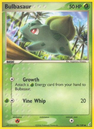 Bulbasaur 046/100  - Reverse Holofoil