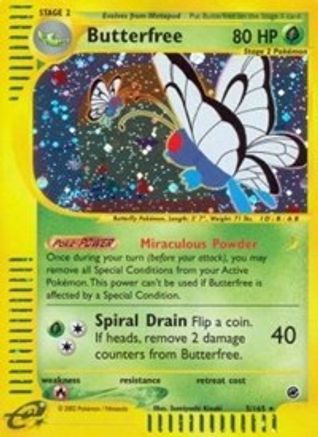 Butterfree (5) 005 [Expedition]  - Reverse Holofoil