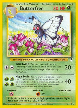 Butterfree 021 [Legendary Collection]