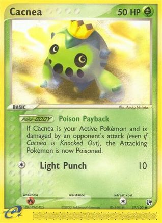 Cacnea 057/100 [Sandstorm]  - Reverse Holofoil