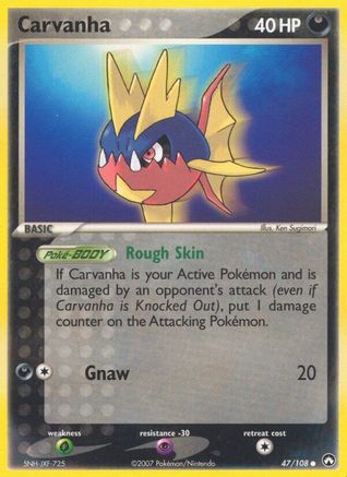 Carvanha 047 [Power Keepers]  - Reverse Holofoil