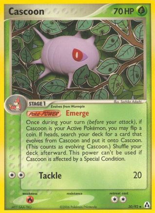 Cascoon 030 [Legend Maker]  - Reverse Holofoil