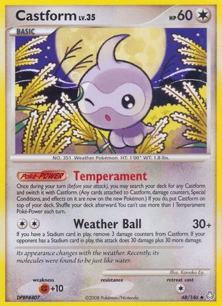 Castform 048/146 [Legends Awakened]  - Reverse Holofoil