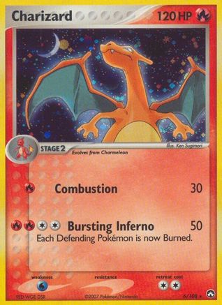 Charizard 006 [Power Keepers]  - Reverse Holofoil