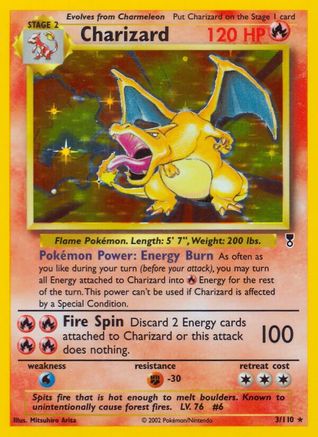Charizard 003 [Legendary Collection]  - Holofoil