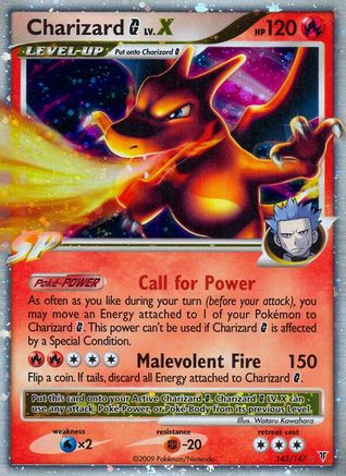 Charizard G Lv.X 143 [Supreme Victors]  - Holofoil