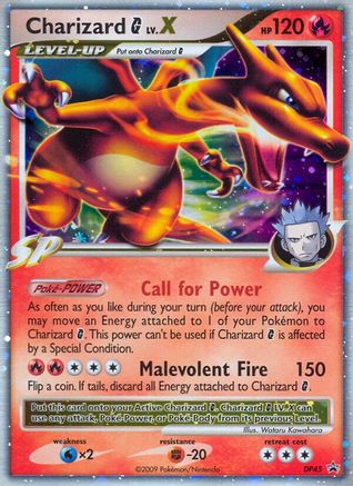 Charizard G LV.X DP45 [Diamond and Pearl Promos]  - Holofoil