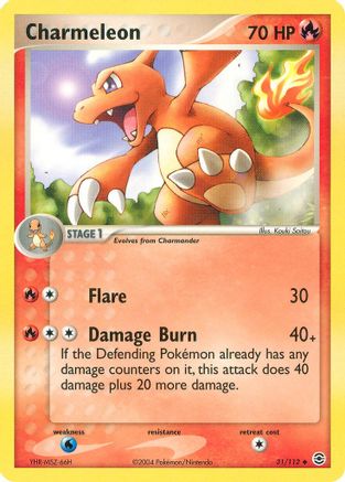 Charmeleon 031/112 [FireRed & LeafGreen]