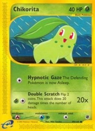 Chikorita (99) 099/165 [Expedition]  - Reverse Holofoil