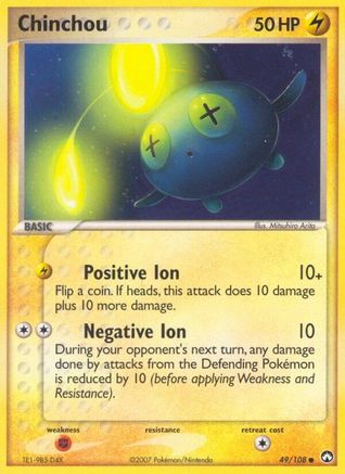 Chinchou 049 [Power Keepers]  - Reverse Holofoil