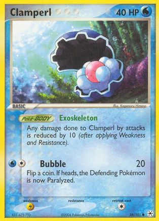 Clamperl 058/101 [Hidden Legends]