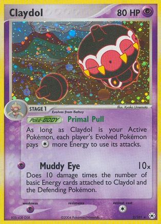 Claydol 002/101 [Hidden Legends]  - Reverse Holofoil