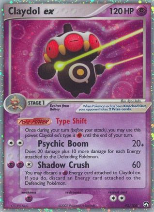 Claydol ex 093 [Power Keepers]  - Holofoil