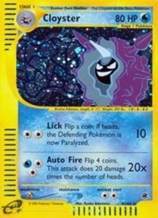 Cloyster (8) 008 [Expedition]  - Holofoil