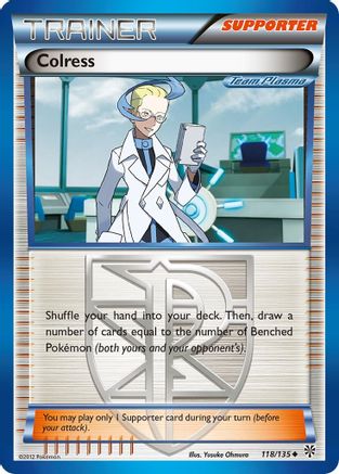 Colress (Team Plasma) 118/135 [Plasma Storm]