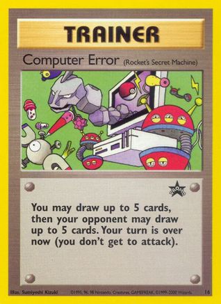 Computer Error (Rocket's Secret Machine) 016/53 [WoTC Promo]