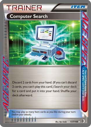 Computer Search 137/149 [Boundaries Crossed]  - Holofoil