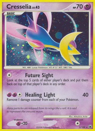 Cresselia 002 [Majestic Dawn]  - Reverse Holofoil