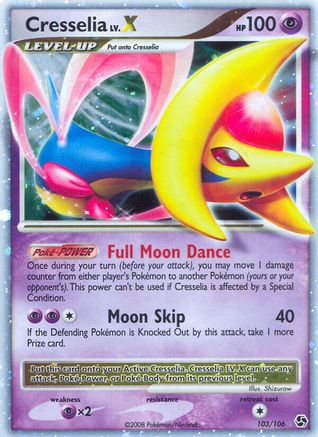 Cresselia LV.X 103/106 [Great Encounters]  - Holofoil