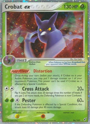 Crobat ex 096 [Deoxys]  - Holofoil