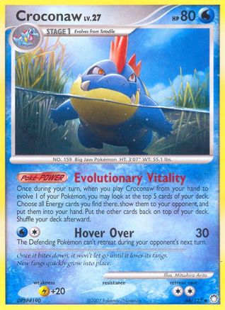 Croconaw 044/123 [Mysterious Treasures]
