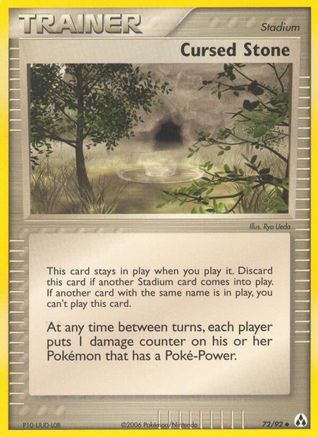 Cursed Stone 072/92 [Legend Maker]