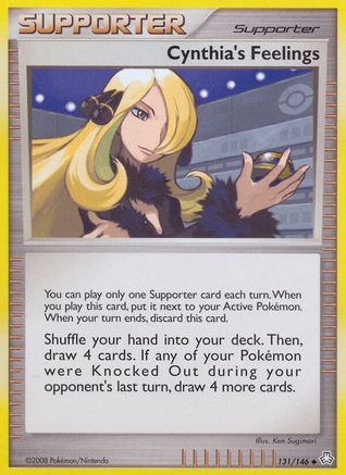 Cynthia's Feelings 131/146 [Legends Awakened]  - Reverse Holofoil