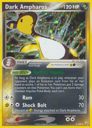 Dark Ampharos 002 [Team Rocket Returns]  - Reverse Holofoil