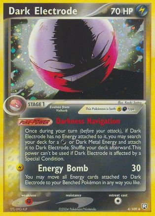 Dark Electrode 004/109 [Team Rocket Returns]  - Reverse Holofoil