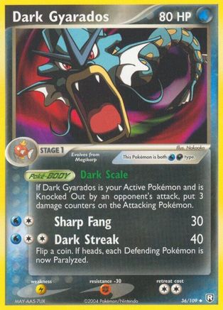 Dark Gyarados 036/109 [Team Rocket Returns]