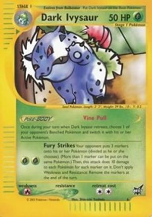 Dark Ivysaur 006 [Best of Promos]