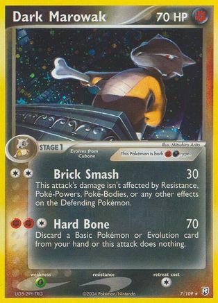 Dark Marowak 007 [Team Rocket Returns]  - Holofoil