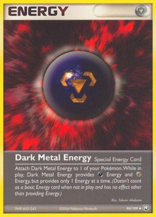 Dark Metal Energy 094 [Team Rocket Returns]  - Reverse Holofoil