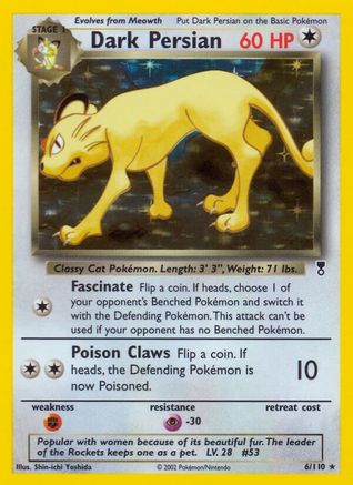 Dark Persian 006 [Legendary Collection]  - Holofoil