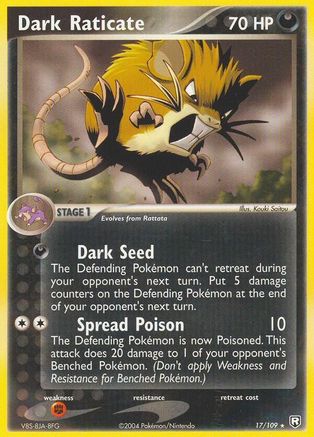 Dark Raticate 017 [Team Rocket Returns]  - Reverse Holofoil